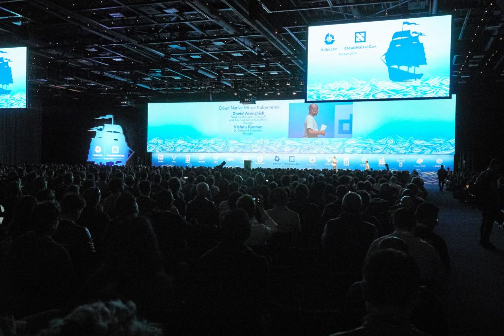 KubeCon - keynotes session